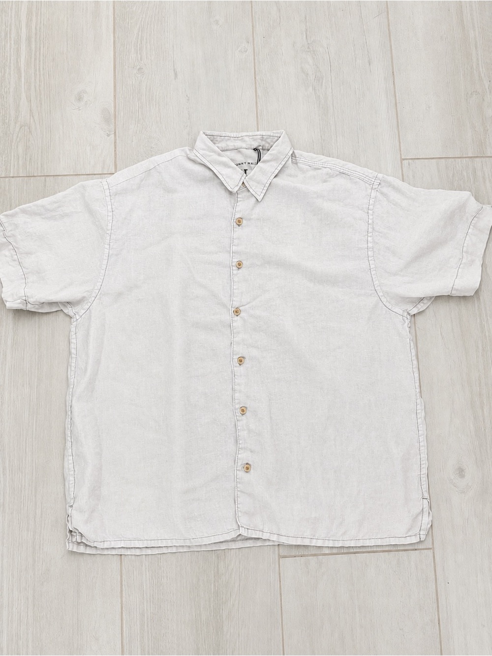 Tommy Bahama Relax 100% Linen Short Sleeve Button-Up Shirt Men’s XXL Beach Vacay - Picture 2 of 5